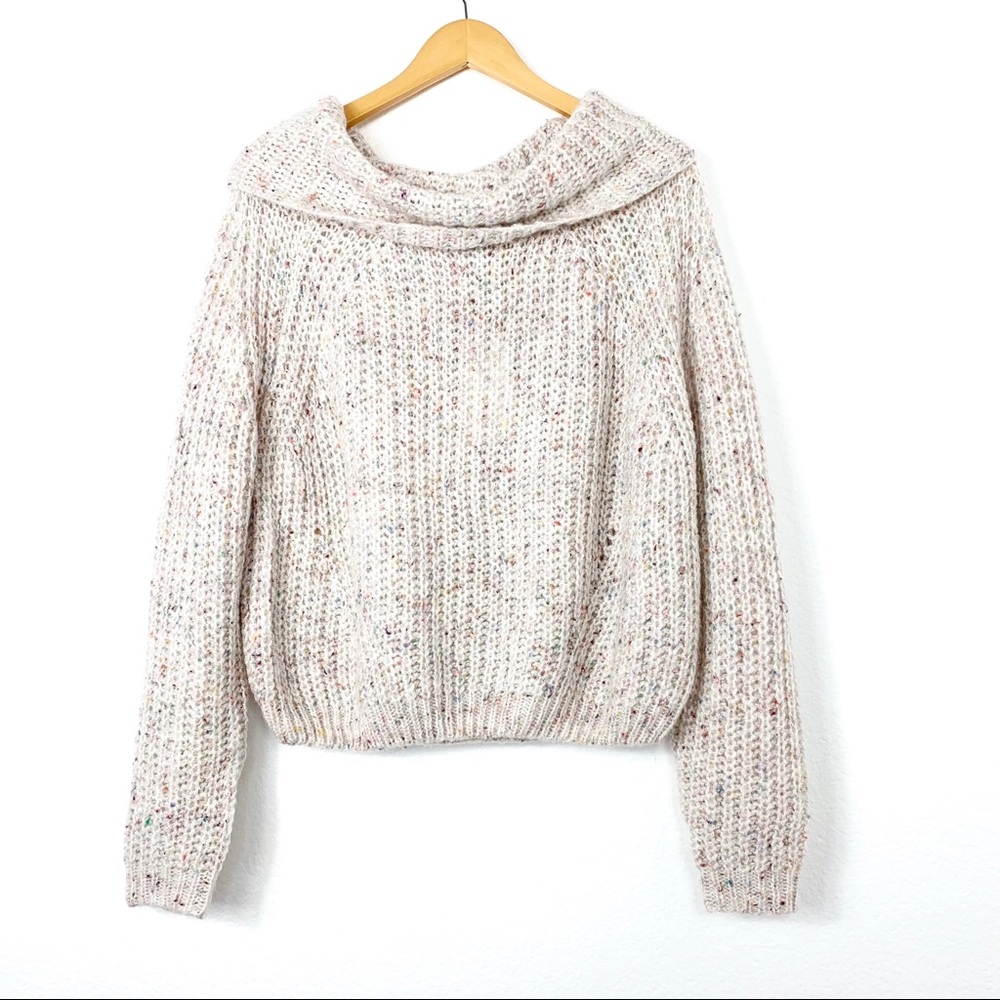 NEW Moon & Madison Speckle Knit Sweater M